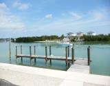 Dock on the main channel