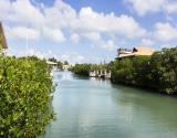 View down canal
