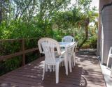 Backyard deck