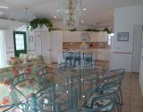 Dining and kitchen areas