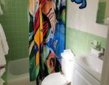 Twin bedroom bath