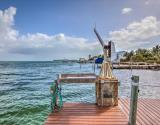 Dock and fish cleaning table