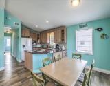 dining area and kitchen
