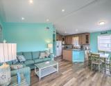 living room and dining room