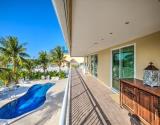 Large covered deck
